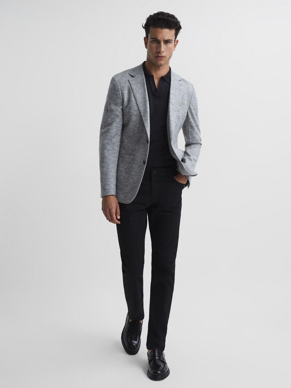 Reiss Jeans | Jet Slim Fit Jeans Black - Men