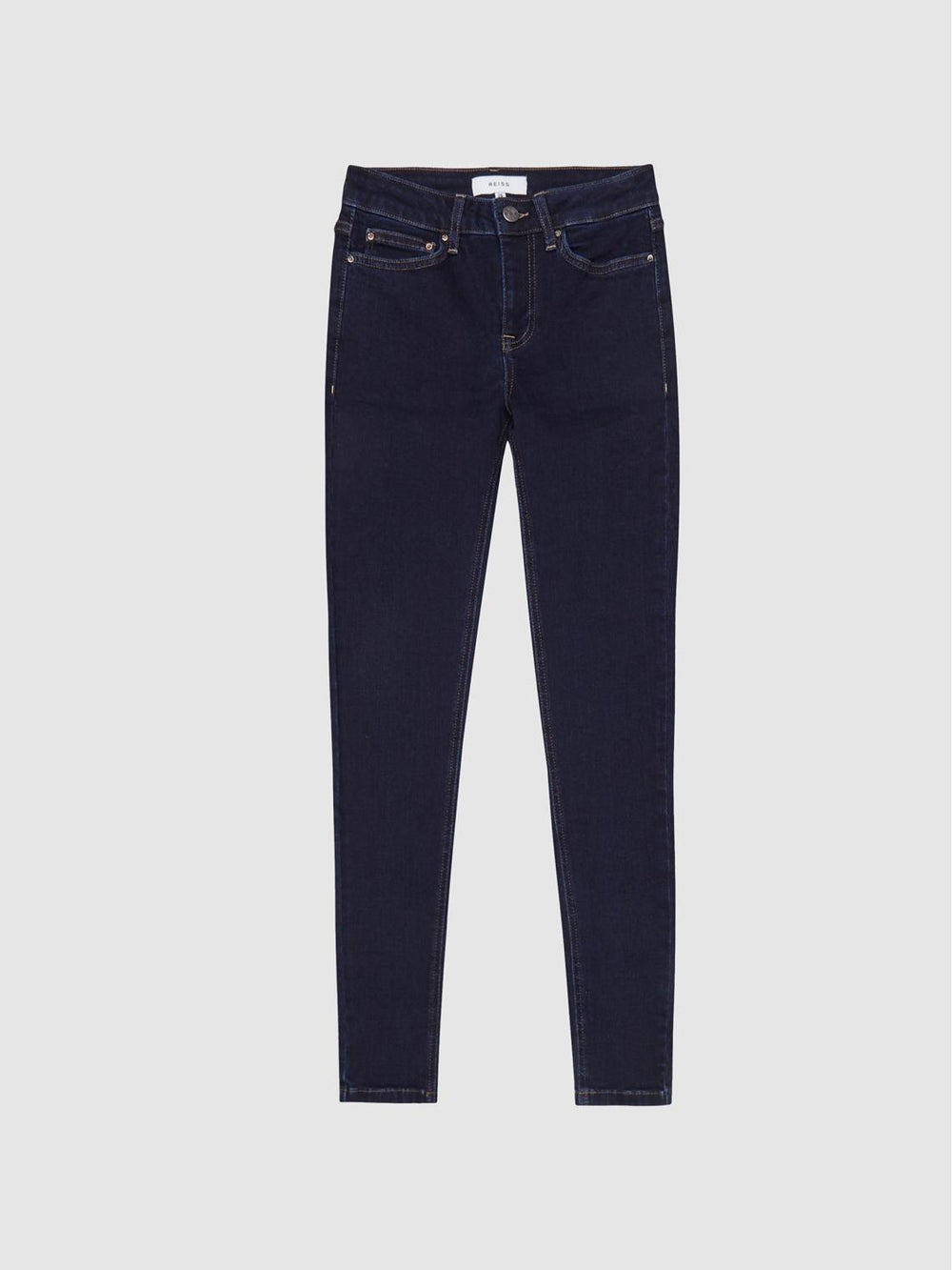 Reiss Jeans | Lux Mid Rise Skinny Jeans Indigo - Women