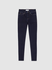 Reiss Jeans | Lux Mid Rise Skinny Jeans Indigo - Women