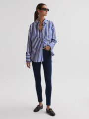 Reiss Jeans | Lux Mid Rise Skinny Jeans Indigo - Women