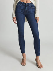 Reiss Jeans | Margot PAIGE Skinny High Rise Jeans Dark Blue - Women