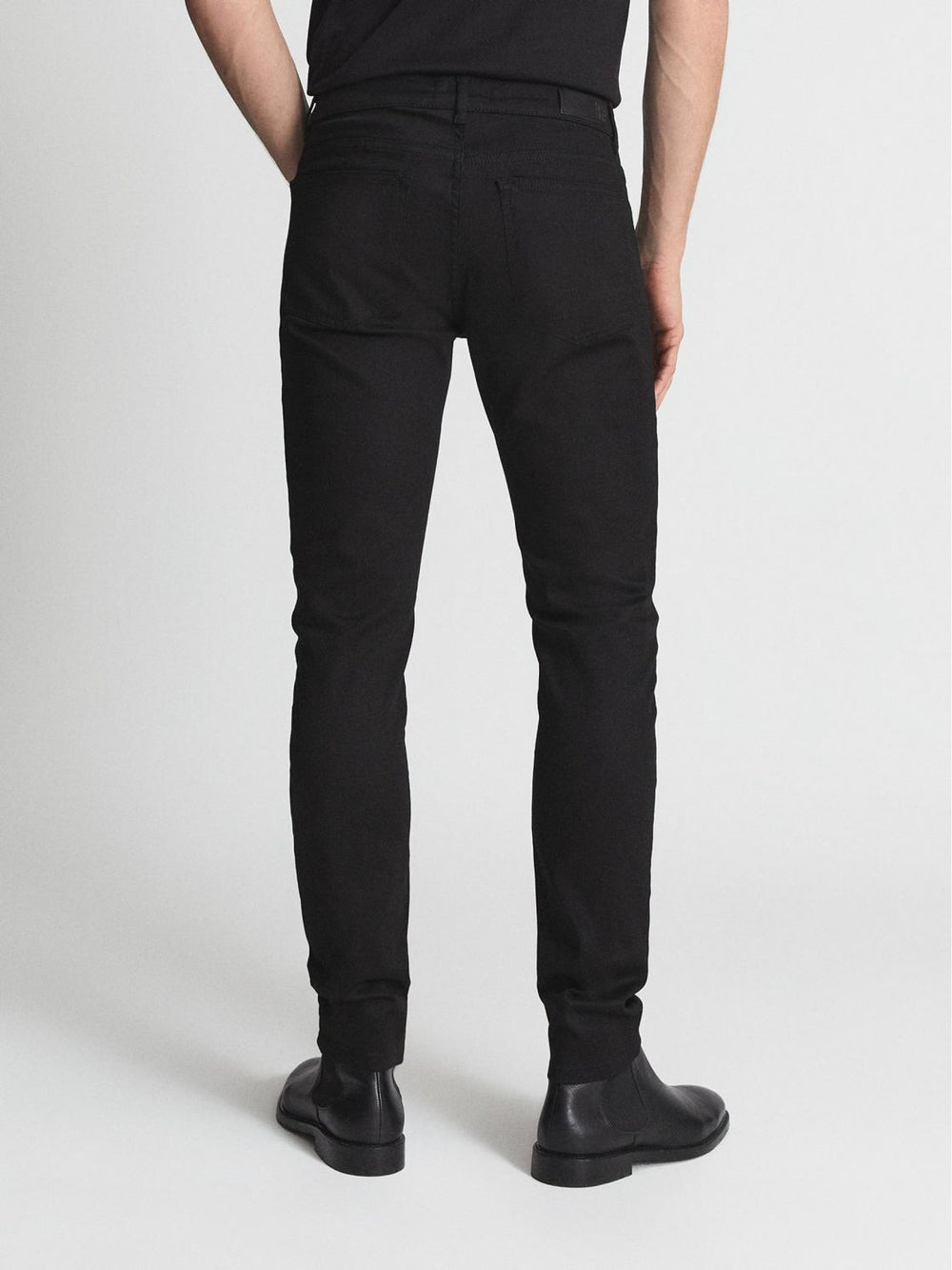 Reiss Jeans | Rufus Skinny Super Skinny Jeans Black - Men