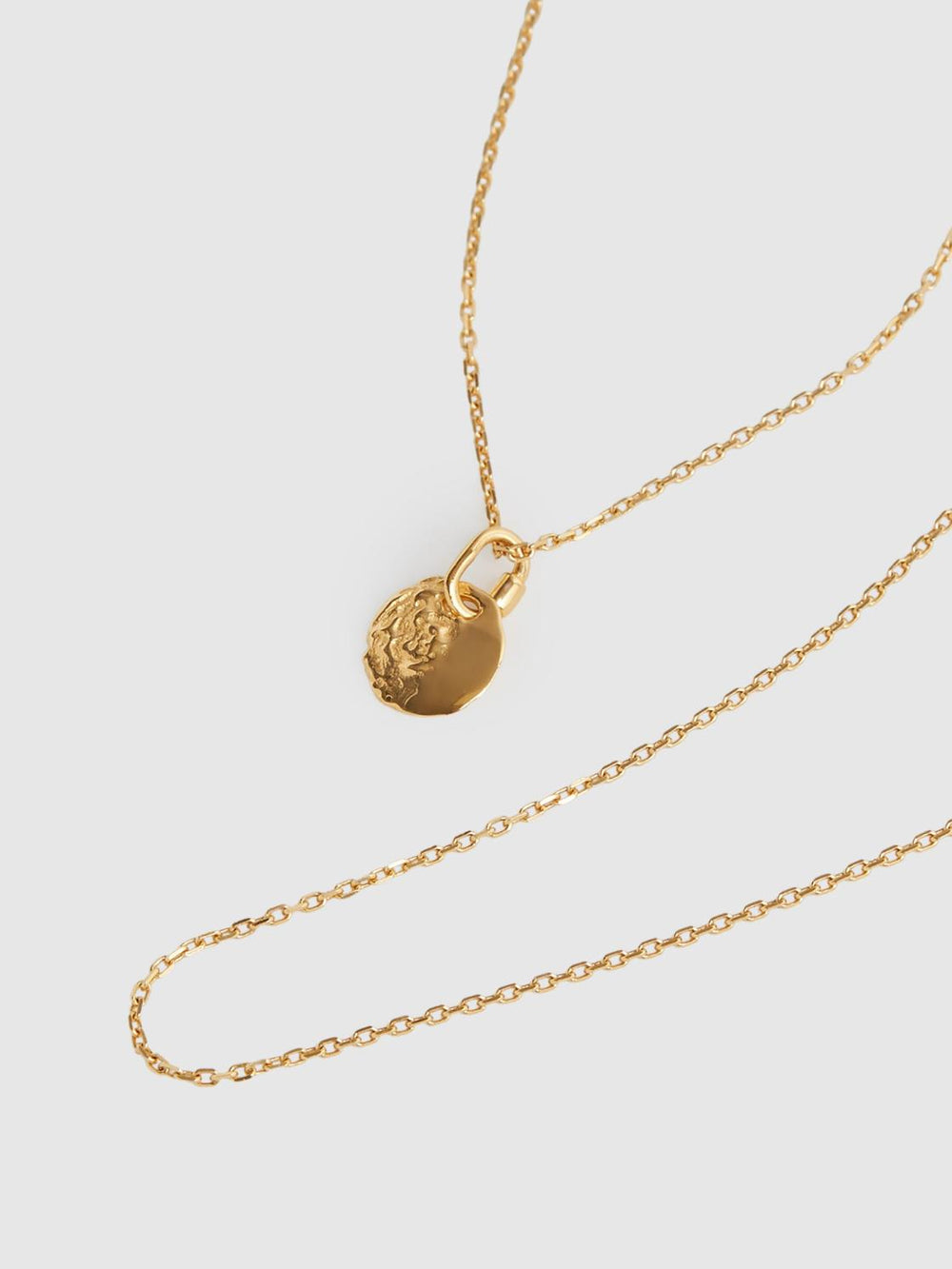 Reiss Jewellery | Aspen Maria Black Necklace Gold - Women