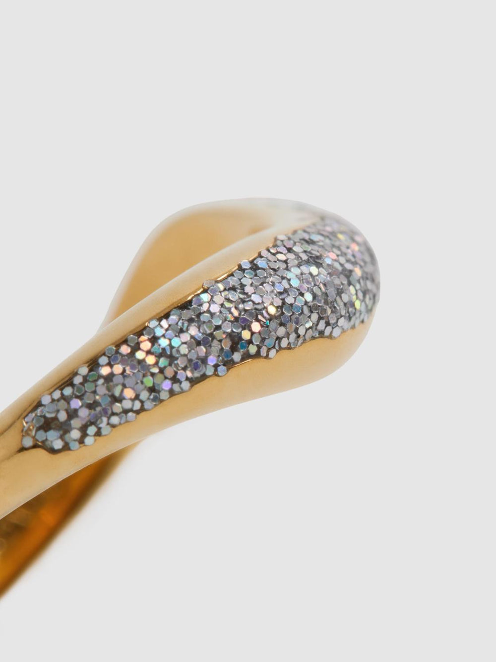 Reiss Jewellery | Aura Maria Black Glitter Ring Gold - Women