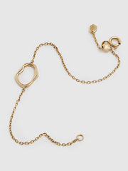 Reiss Jewellery | Midnight Maria Black Bracelet Gold - Women