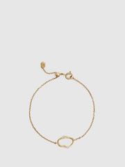 Reiss Jewellery | Midnight Maria Black Bracelet Gold - Women