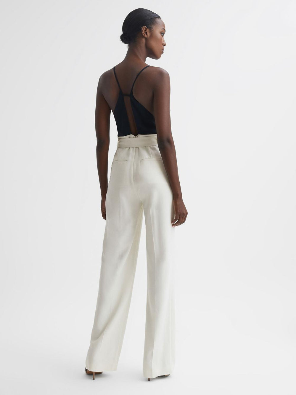 Reiss Jumpsuits | India Colourblock Jumpsuit Navy/white - Women