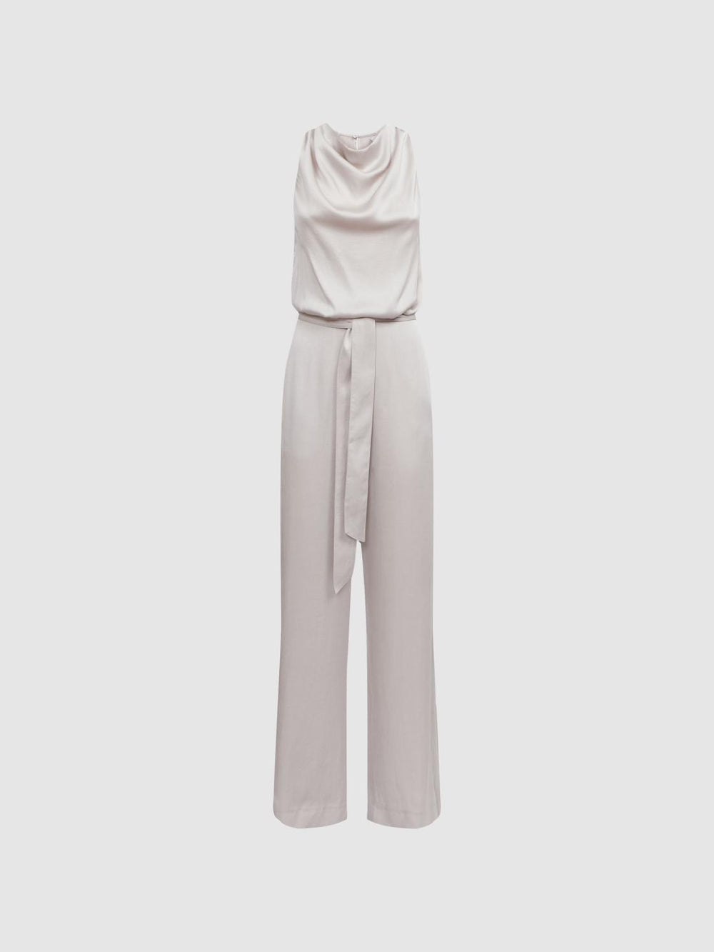 Reiss Jumpsuits | Rose Sleeveless Cowl Neck Jumpsuit Neutral - Women