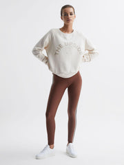 Reiss Knitwear | Baja The Upside Crew Neck Jumper Natural - Women