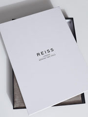 Reiss Knitwear | Blackhall Merino Wool Zip Neck Jumpers 2 Pack Denim Mouline/soft Grey Mouline - Men