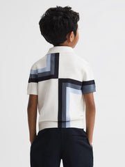 Reiss Knitwear | Chapel Polo Shirt Navy - Children