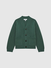 Reiss Knitwear | Chile Wool Blend Cardigan Ecru - Children