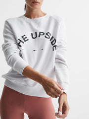 Reiss Knitwear | The Upside The Upside Crew Neck Jumper Black - Women