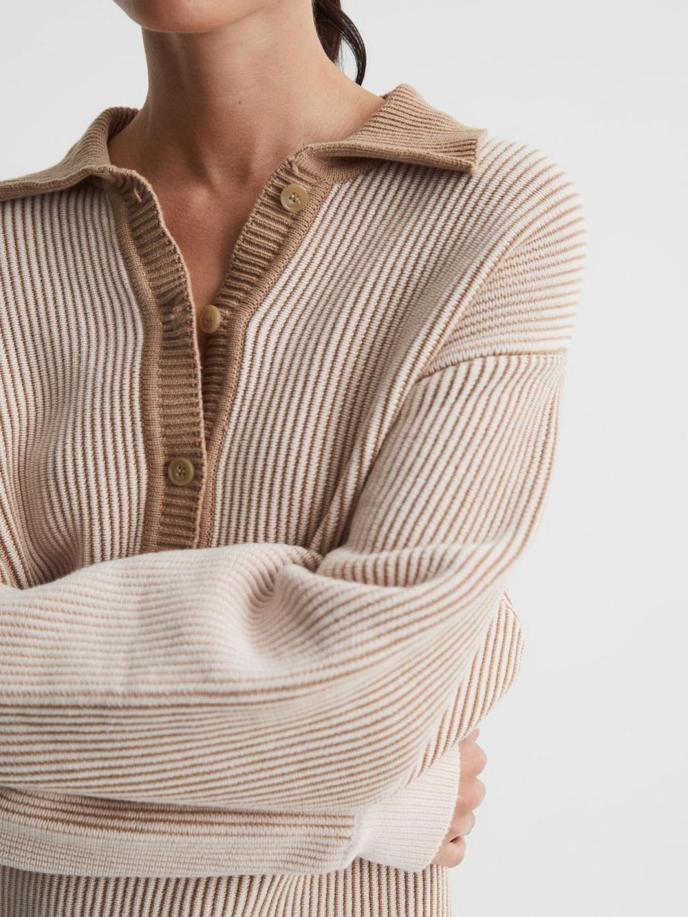 Reiss Knitwear | The Upside The Upside Knitted Sweater Natural - Women