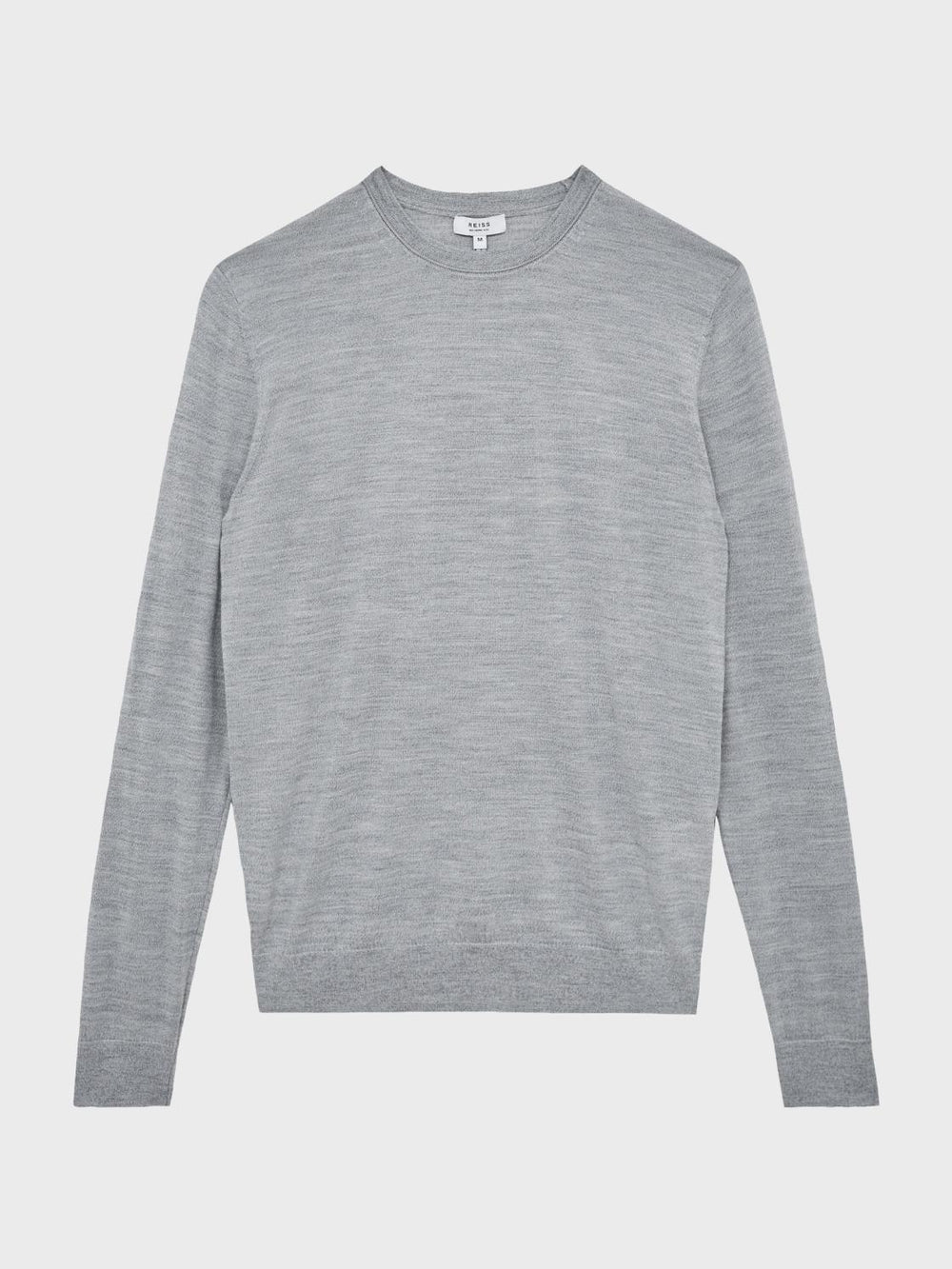 Reiss Knitwear | Wessex Merino Wool Jumper Bordeaux - Men