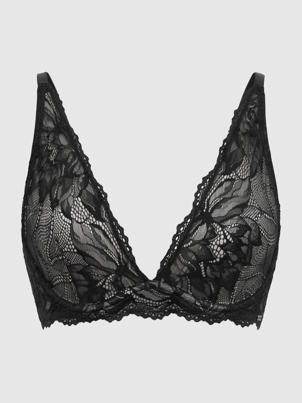 Reiss Lingerie & Nightwear | Calvin Klein Underwear Plunge Bra Black - Women