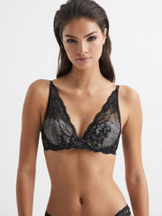 Reiss Lingerie & Nightwear | Calvin Klein Underwear Plunge Bra Black - Women