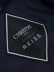 Reiss Scarves, Hats & Gloves | Arbor Linen Baker Boy Cap Navy - Men