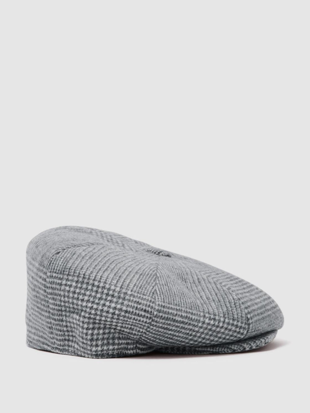 Reiss Scarves, Hats & Gloves | Arbor Wool Baker Boy Cap Brown - Men