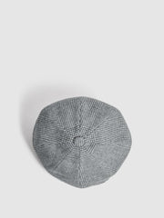 Reiss Scarves, Hats & Gloves | Arbor Wool Baker Boy Cap Brown - Men