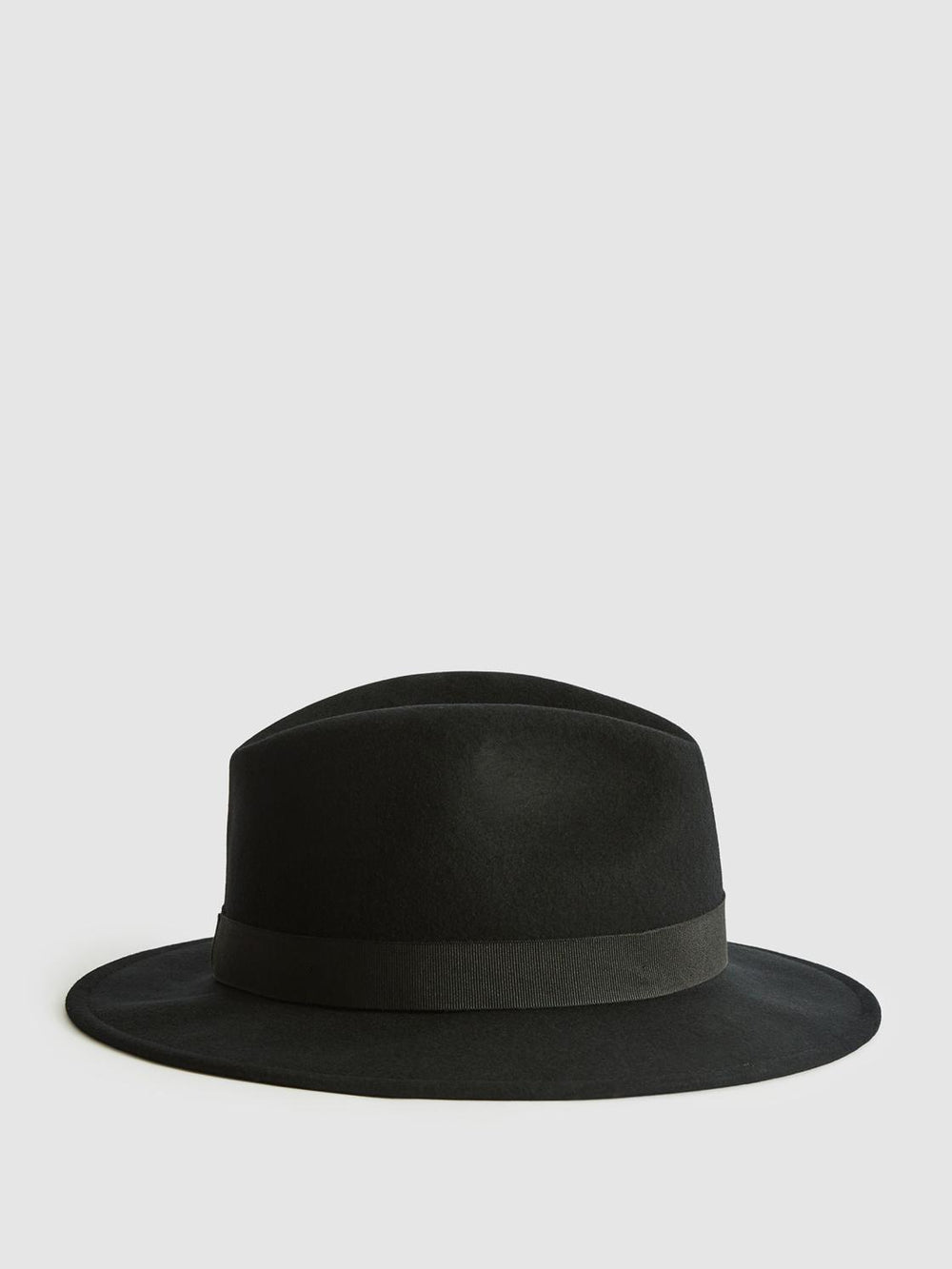 Reiss Scarves, Hats & Gloves | Ashbourne Wool Fedora Hat Black - Women