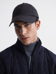 Reiss Scarves, Hats & Gloves | Fento Ripstop Baseball Cap Black - Men