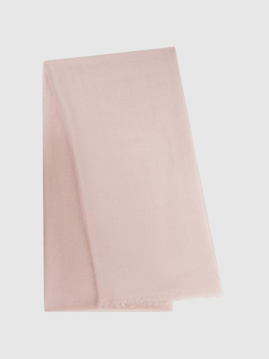 Reiss Scarves, Hats & Gloves | Heidi Cashmere Lightweight Scarf Biscuit - Women