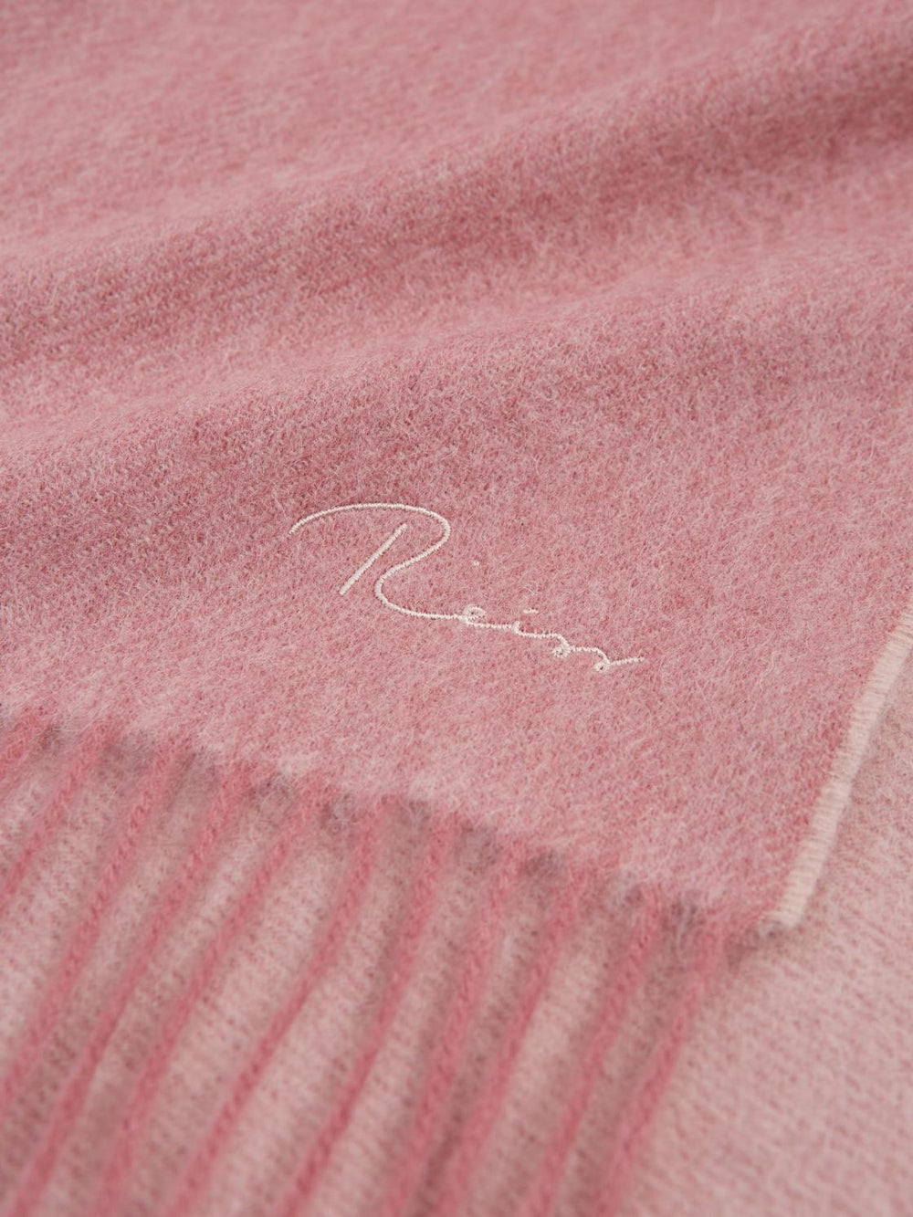 Reiss Scarves, Hats & Gloves | Picton Cashmere Blend Scarf Blush - Women