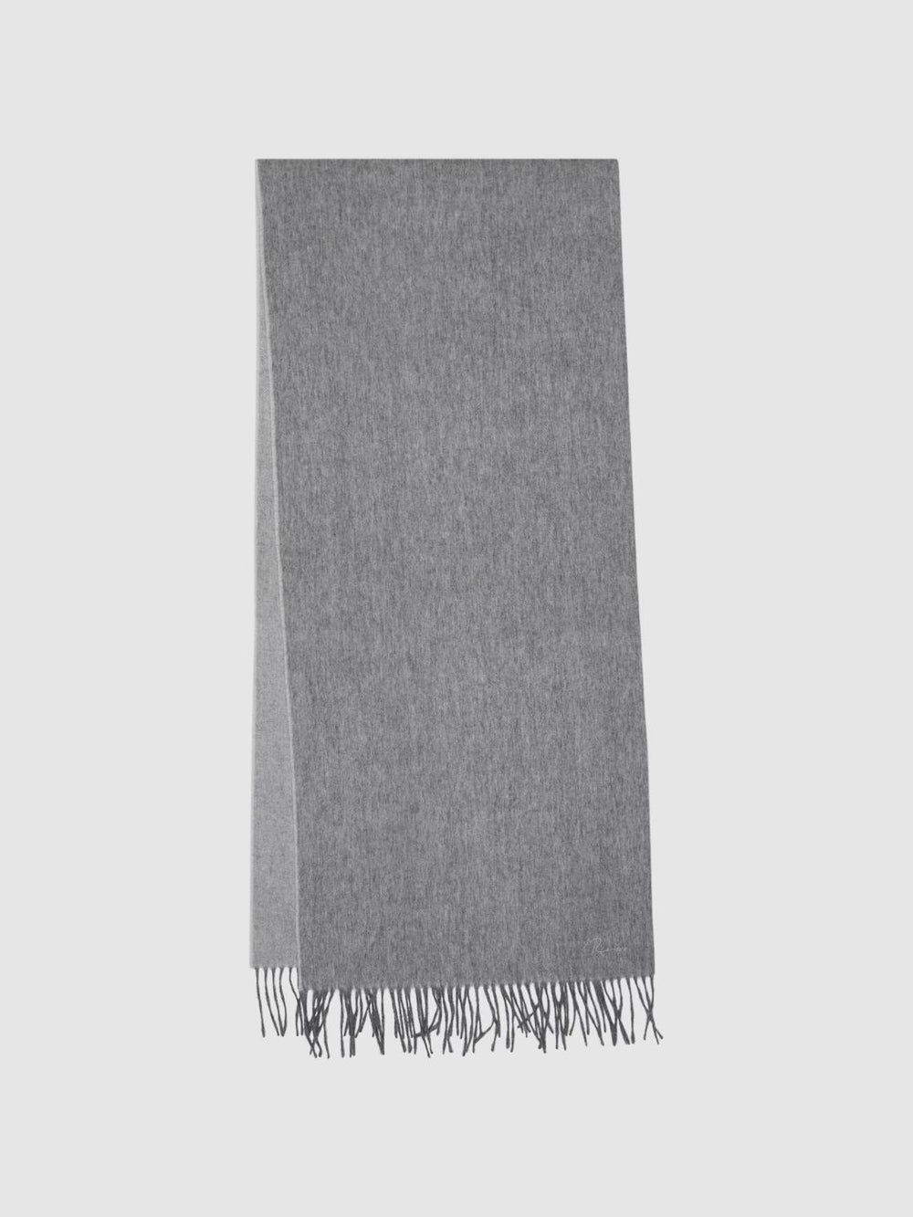 Reiss Scarves, Hats & Gloves | Picton Cashmere Blend Scarf Soft Grey - Women