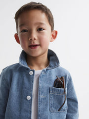Reiss Shirts | Colorado Denim Jacket Light Blue - Children