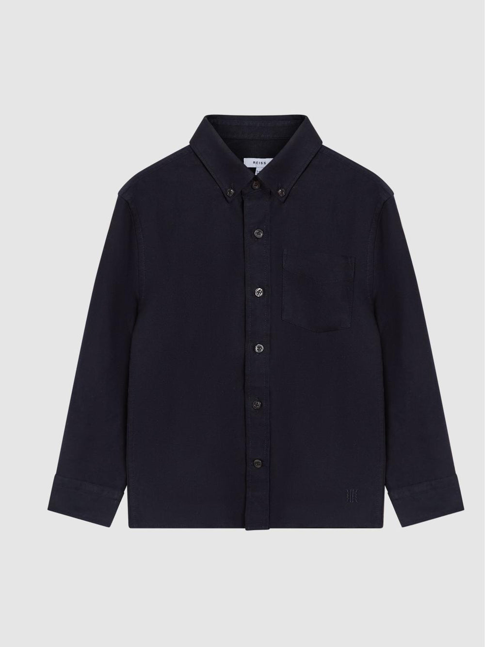 Reiss Shirts | Greenwich Button Down Oxford Shirt Navy - Children