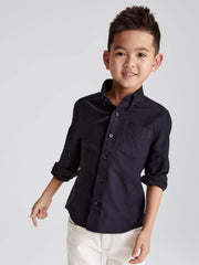 Reiss Shirts | Greenwich Button Down Oxford Shirt Navy - Children