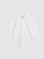 Reiss Shirts | Greenwich Button Down Oxford Shirt Soft Blue - Children