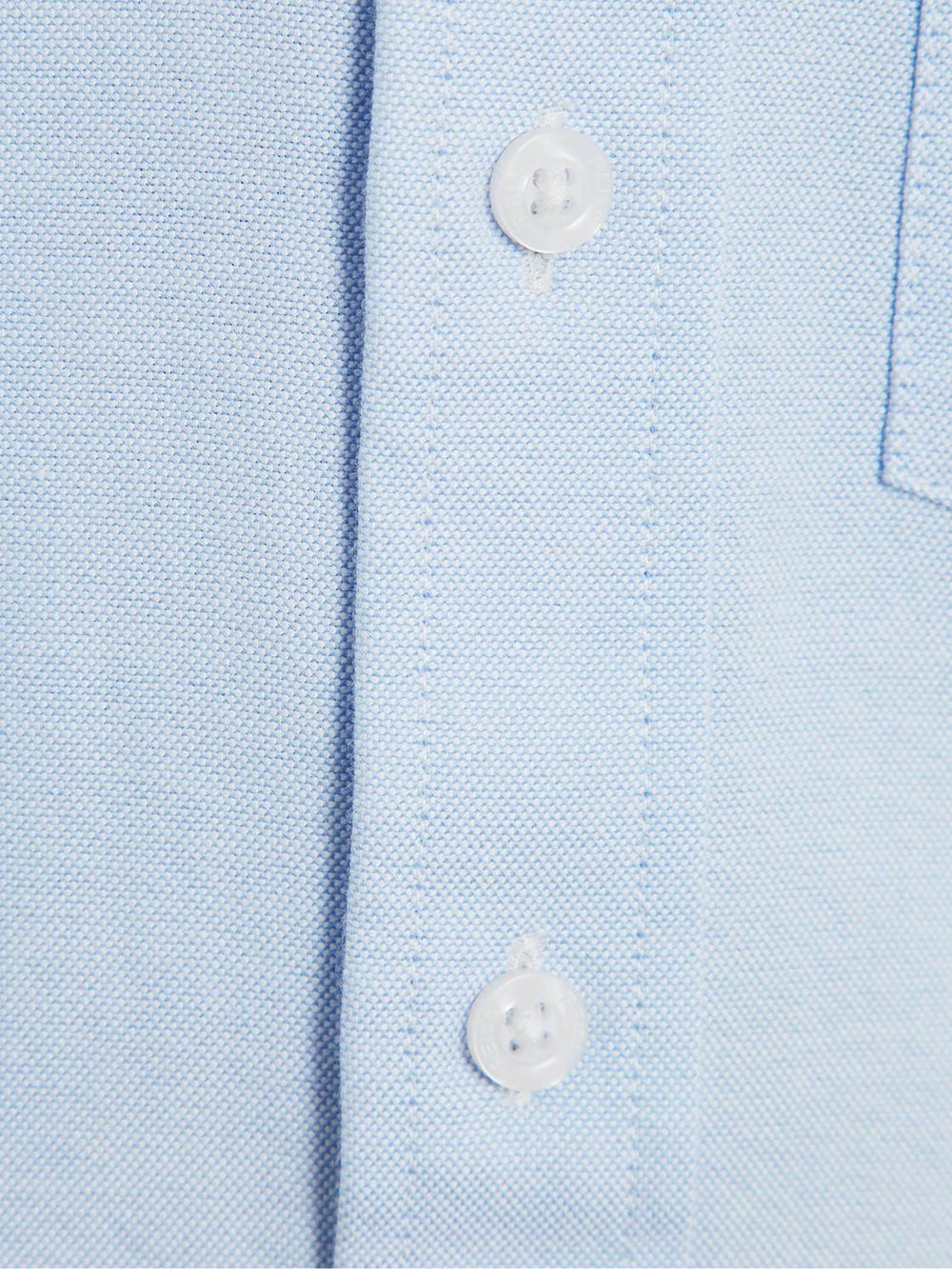 Reiss Shirts | Greenwich Button Down Oxford Shirt Soft Blue - Children