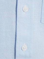 Reiss Shirts | Greenwich Button Down Oxford Shirt Soft Blue - Children