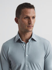 Reiss Shirts | Voyager Travel Shirt Ice - Men