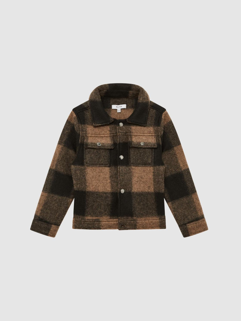 Reiss Shirts | Zeus Shirt Dark Camel - Children