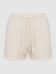 Reiss Shorts | Gilly Relaxed Fit Cotton Drawstring Shorts Black - Women