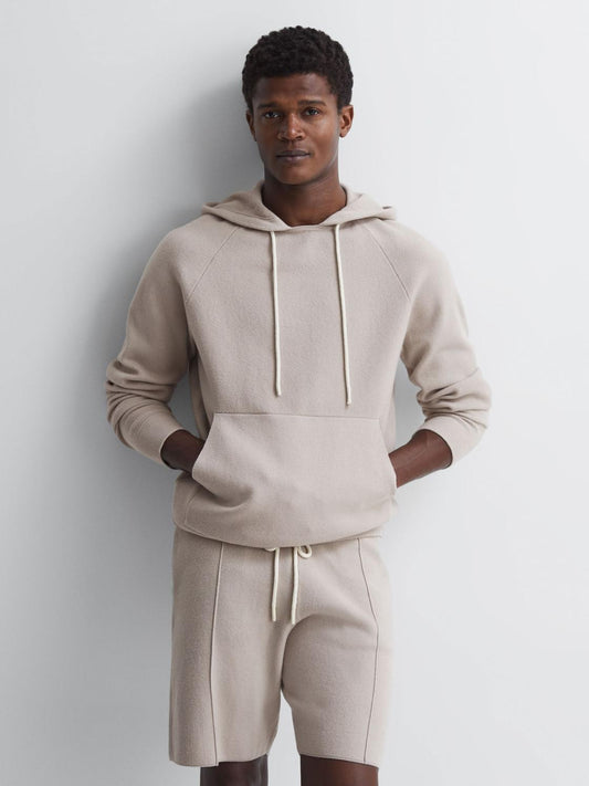 Reiss Shorts | Hanser Paige Drawstring Shorts Dried Stone - Men