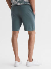 Reiss Shorts | Latin Elasticated Shorts Airforce Blue - Men