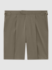 Reiss Shorts | Shore Side Adjuster Shorts Khaki - Men