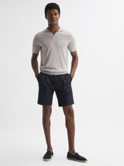 Reiss Shorts | Shore Side Adjuster Shorts Navy - Men