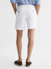 Reiss Shorts | Wicket Modern Fit Chino Shorts Airforce Blue - Men