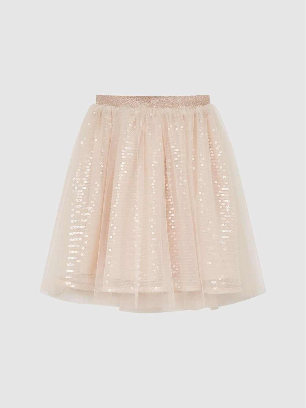 Reiss Skirts | Charlotta Sequin Midi Skirt Lilac - Children