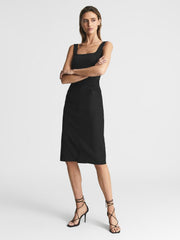 Reiss Skirts | Haisley Tailored Pencil Skirt Black - Women