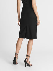 Reiss Skirts | Haisley Tailored Pencil Skirt Black - Women