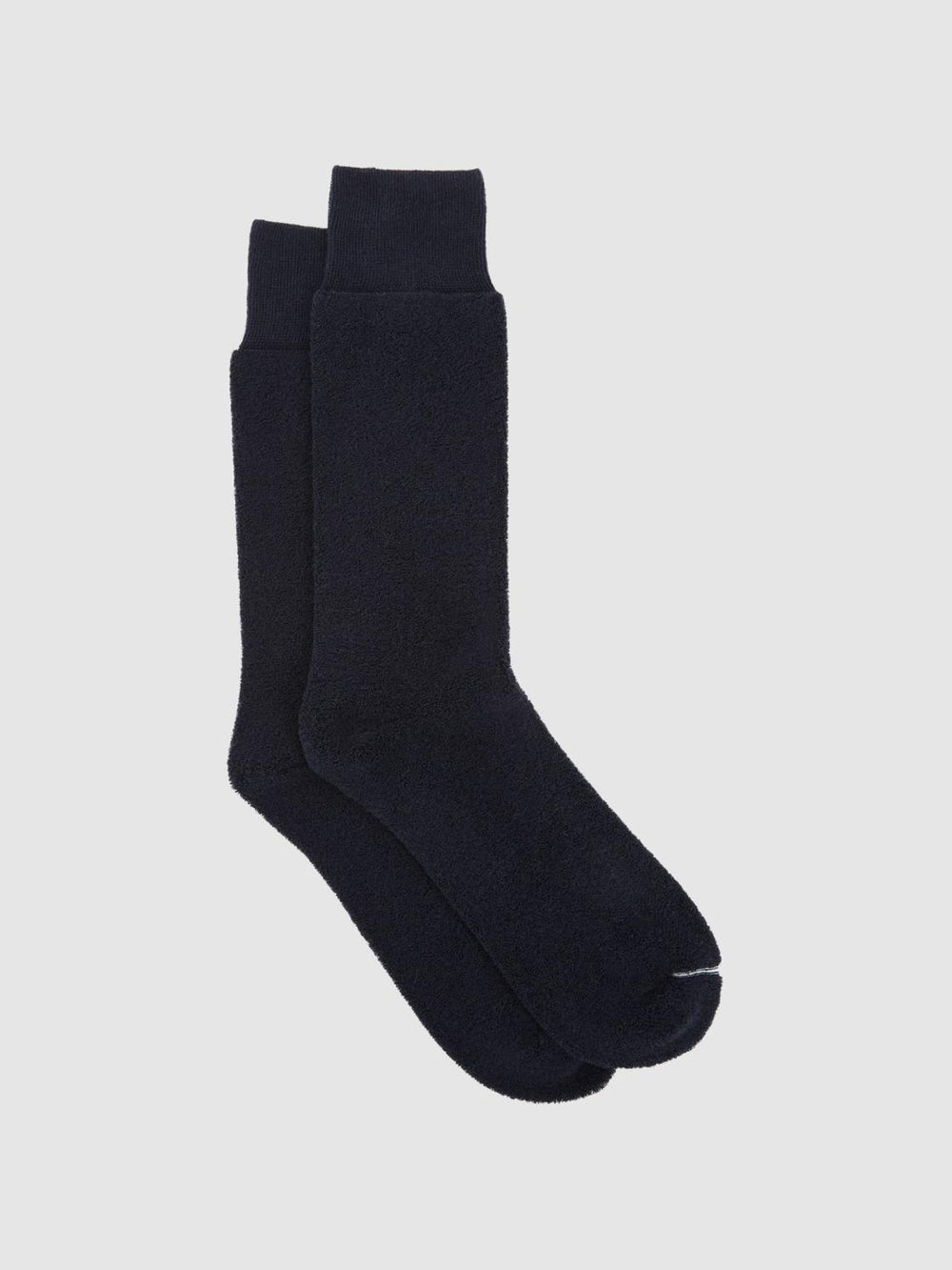 Reiss Socks & Underwear | Alers Cotton Blend Terry Towelling Socks Navy - Men