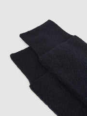 Reiss Socks & Underwear | Alers Cotton Blend Terry Towelling Socks Navy - Men