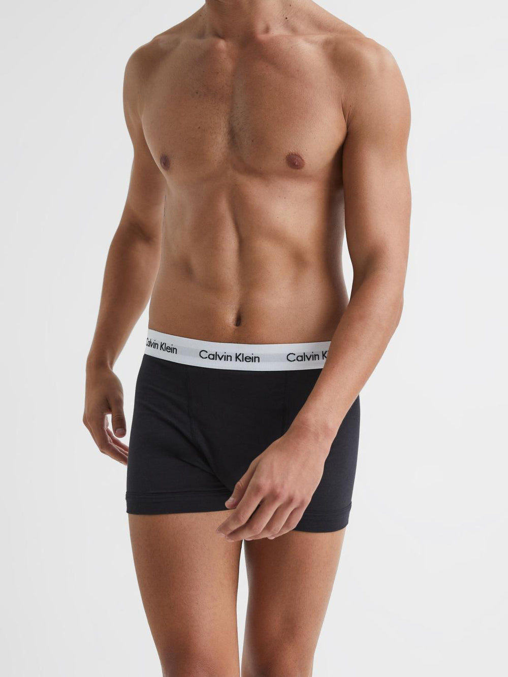 Reiss Socks & Underwear | Calvin Klein Underwear 3 Pack Trunks Black - Men