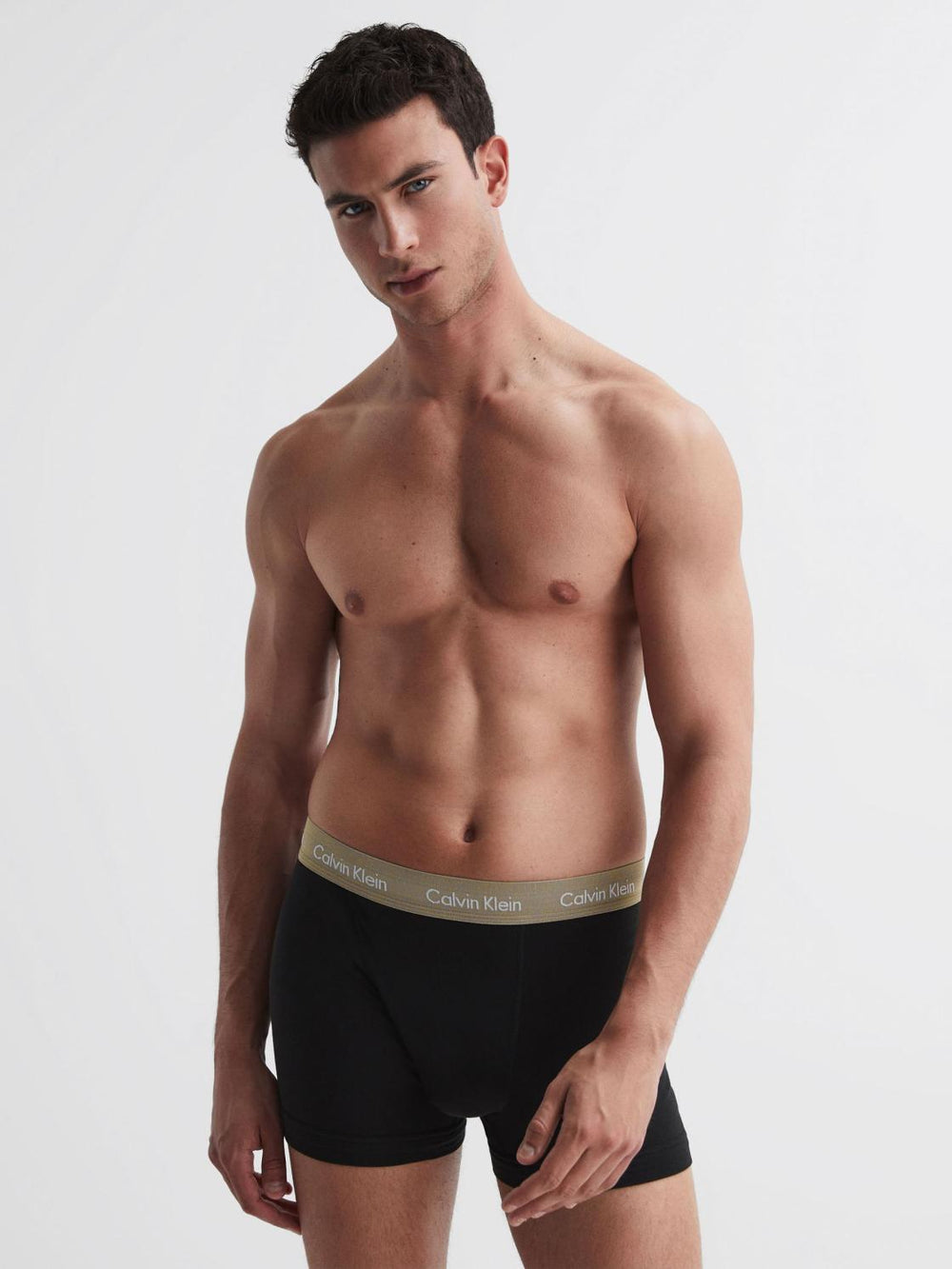 Reiss Socks & Underwear | Calvin Klein Underwear 3 Pack Trunks Black Multi - Men